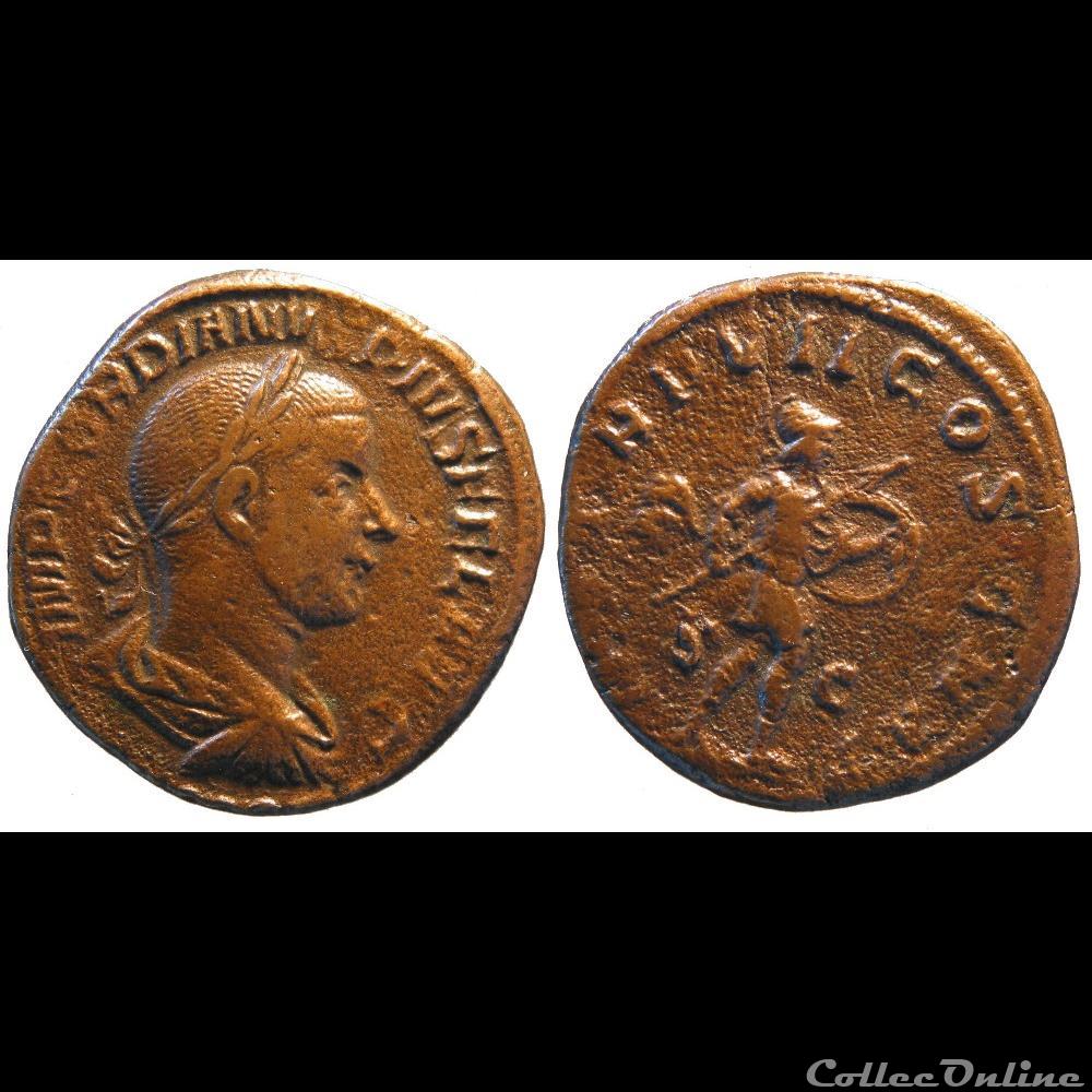 monnaie antique romaine sesterce