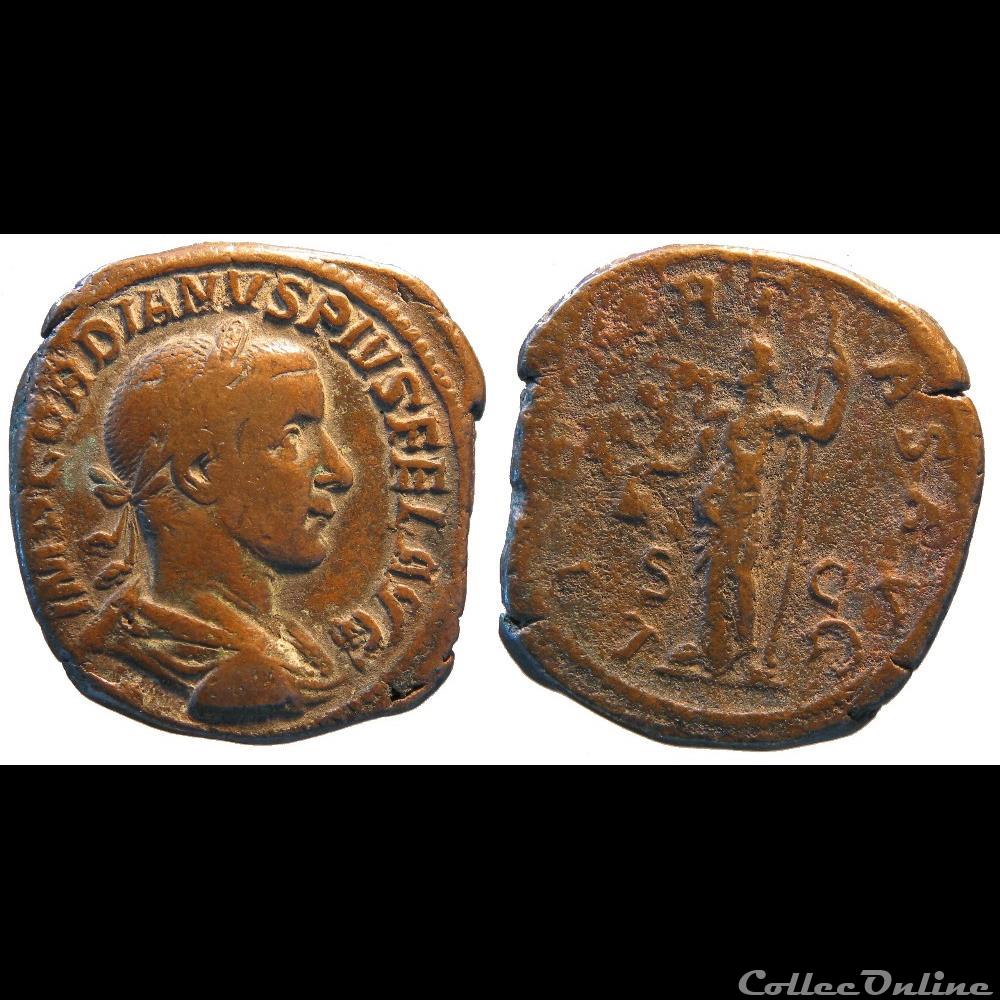 sesterce monnaie antique romaine sesterce