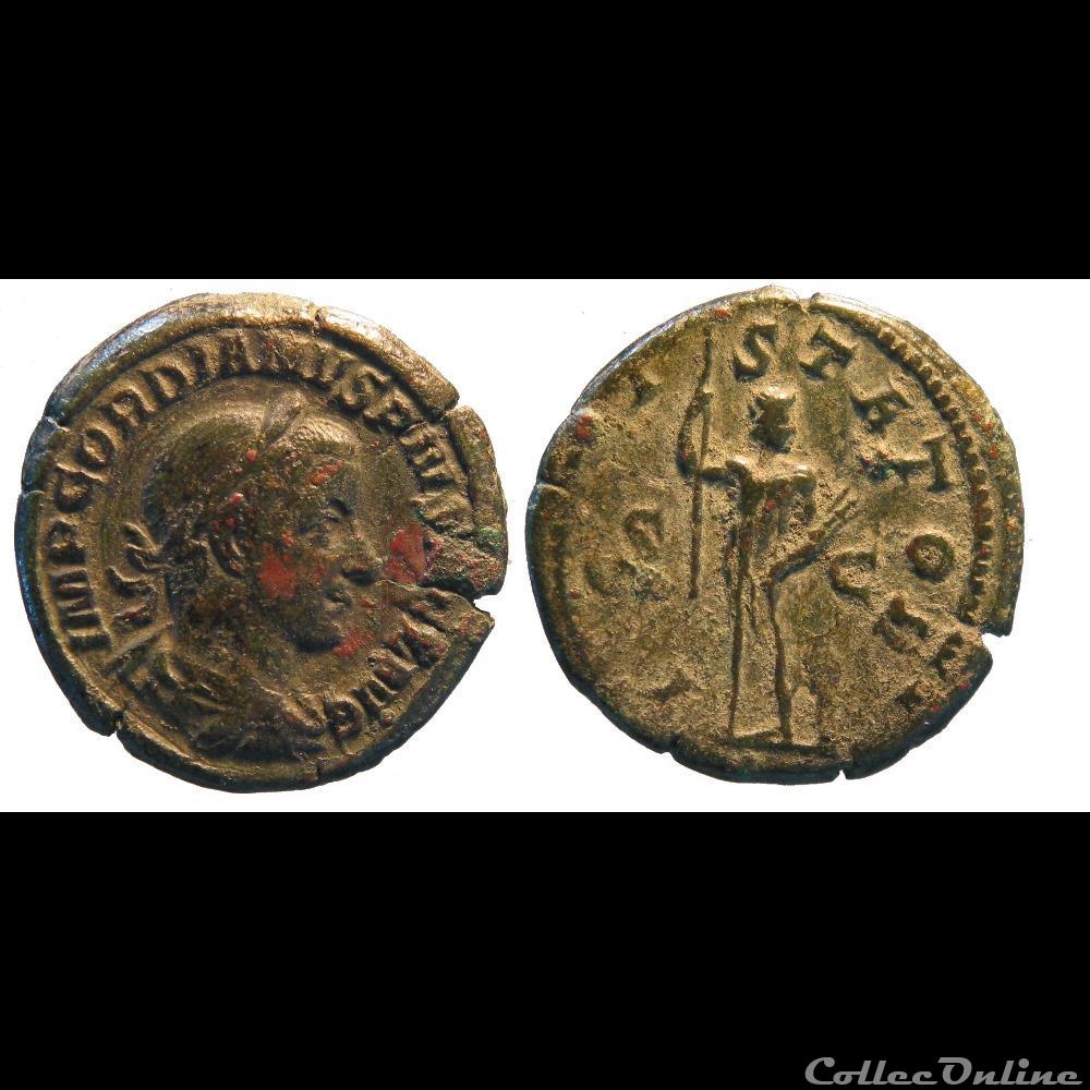 as 4e émission IOVI STATORI monnaie antique romaine as 4e emission iovi statori