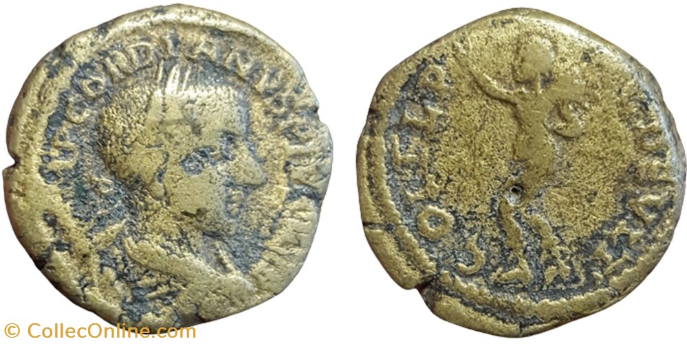 Diassaria Gordien lauré, marsyas monnaies antiquite av jc ap romaines provinciales diassaria gordien laure marsyas