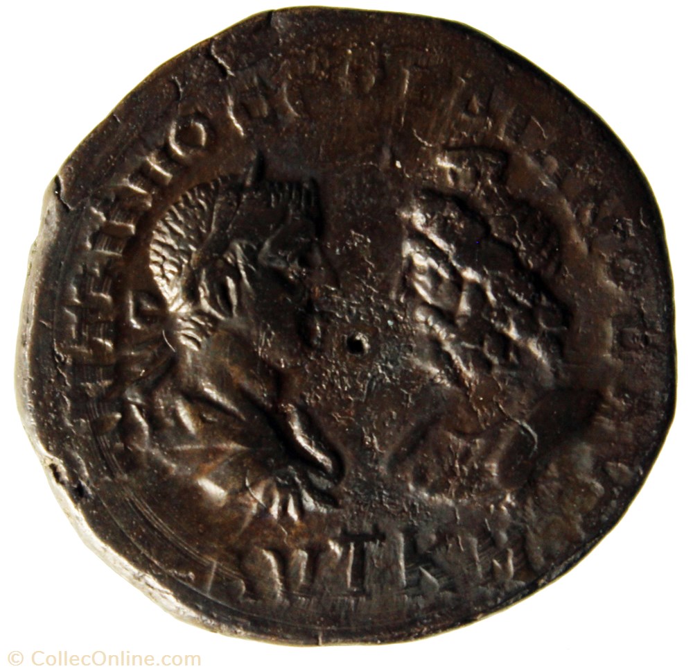 monnaie antique av jc ap romaine provinciale pentassarie demeter