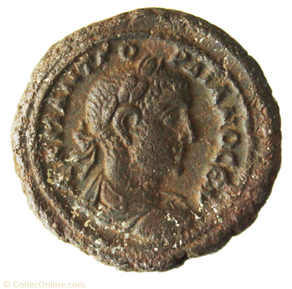 Gordien Auguste an 7 Nike monnaie antique av jc ap romaine provinciale gordien auguste an 7 nike