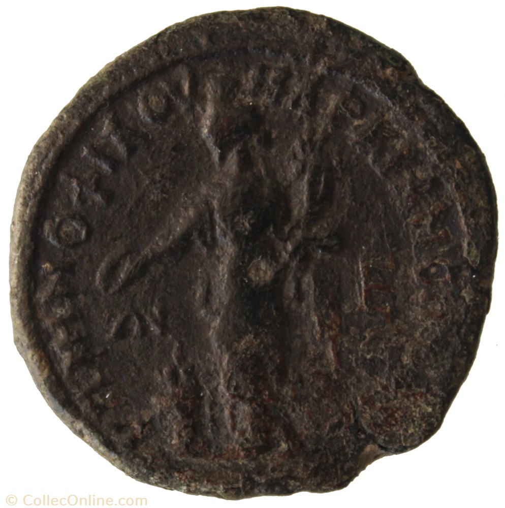 Pentassaria Gordien et Sarapis Dazralas monnaie antique av jc romaine provinciale pentassaria gordien et sarapis dazralas