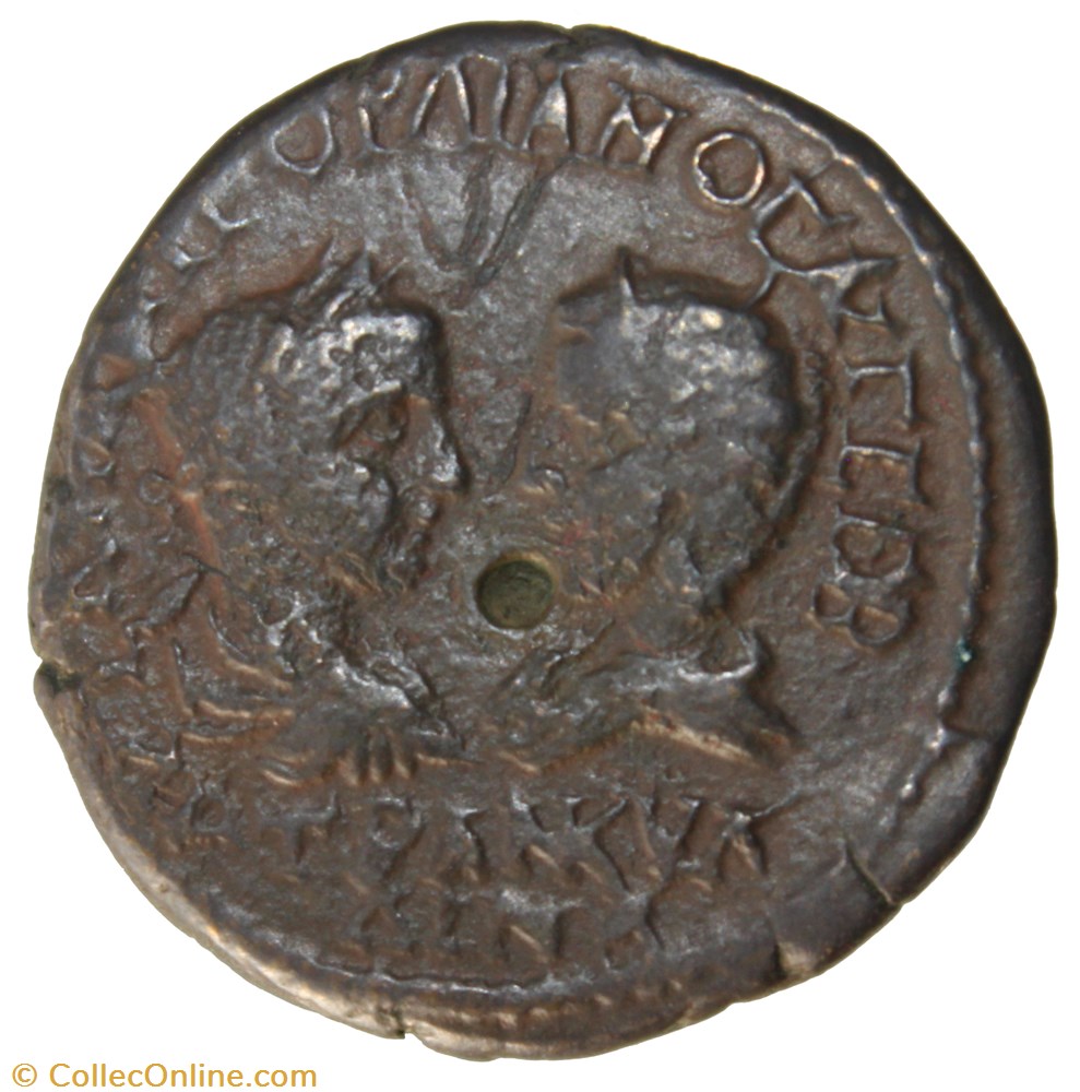 Gordien et Tranquilline Pentassaria Hera monnaie antique av jc ap romaine provinciale gordien et tranquilline pentassaria hera