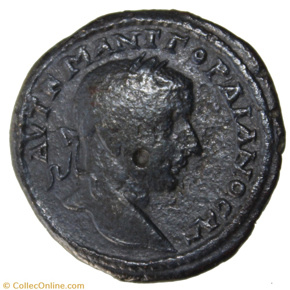 Triassaria demeter monnaie antique av jc ap romaine provinciale triassaria demeter