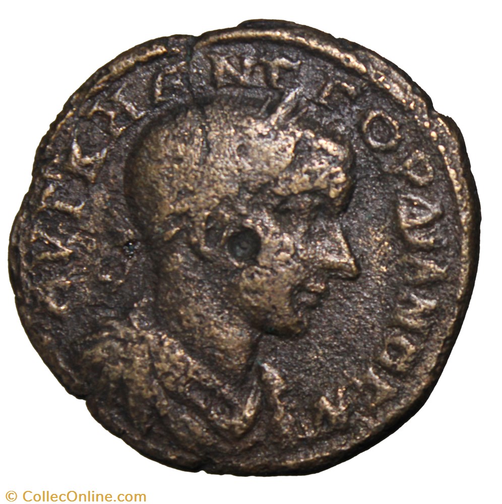 Gordien Tétrassaria Demeter monnaie antique av jc ap romaine provinciale gordien tetrassaria demeter