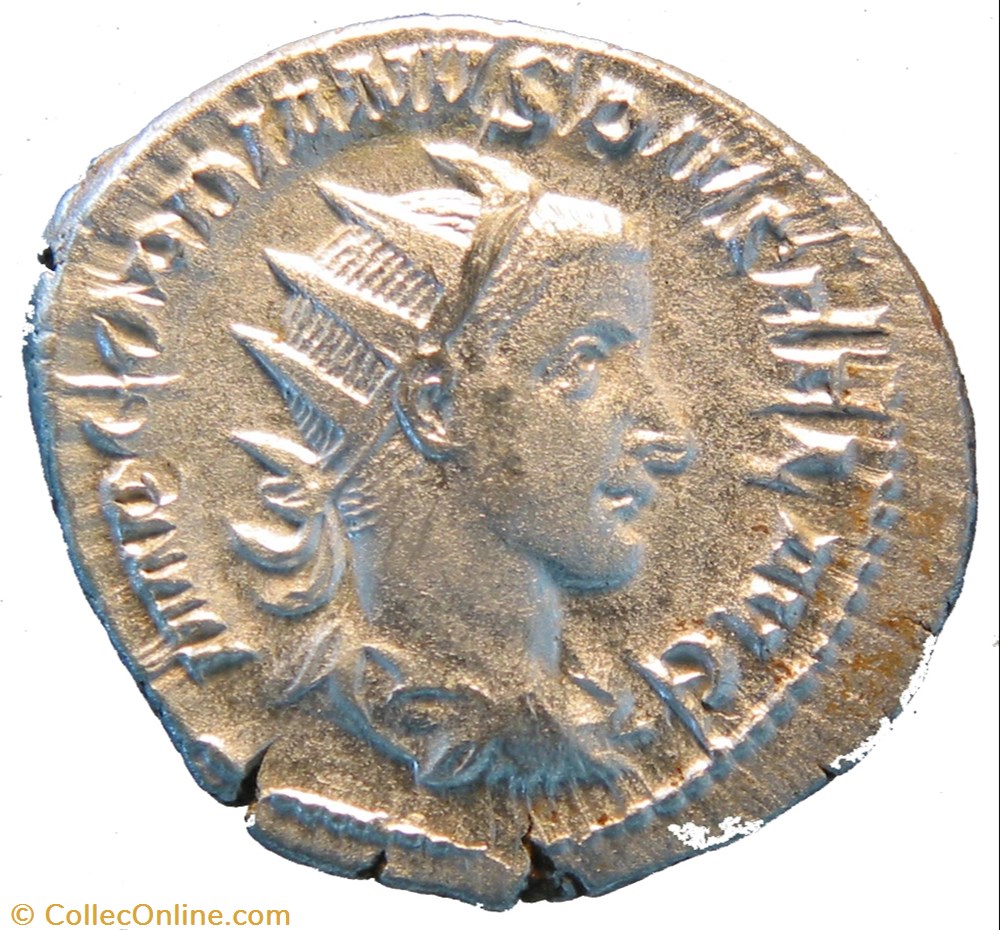 antoninien 4e émission Apollon monnaie antique av jc romaine antoninien 4e emission apollon