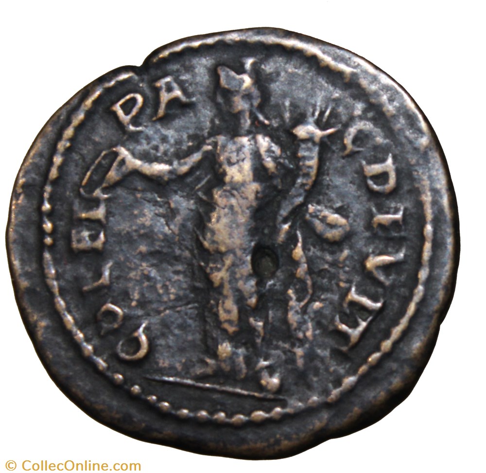 Diassaria Gordien lauré, concordia monnaies antiquite av jc ap romaines provinciales diassaria gordien laure concordia