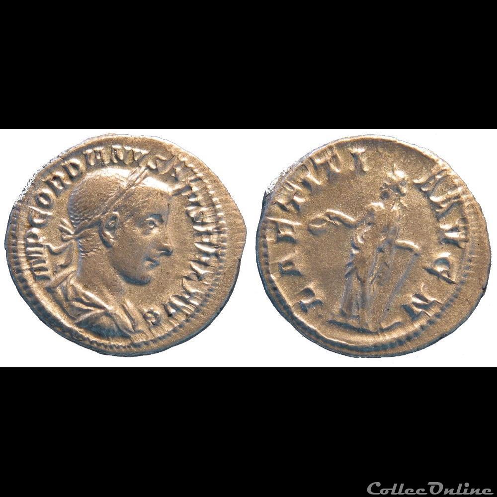 Denier 4e émission LAETITIA AVG N monnaie antique jc ap romaine denier 4e emission laetitia avg n