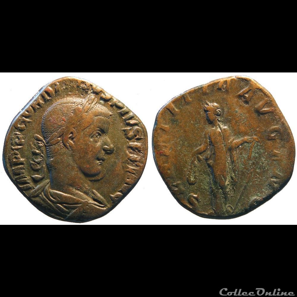 sesterce monnaie antique romaine sesterce