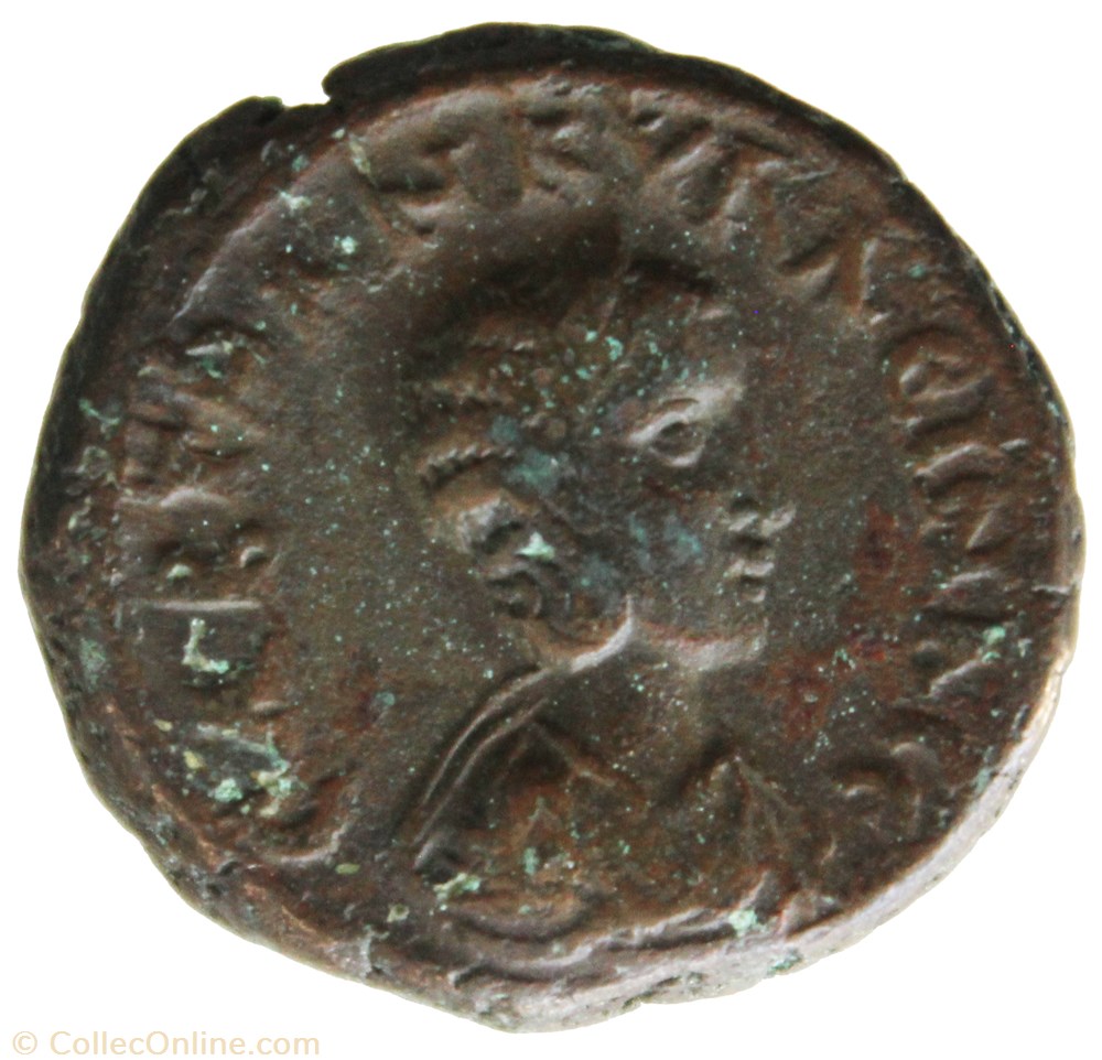 monnaie antique av jc ap romaine provinciale tranquilline an 5 aigle