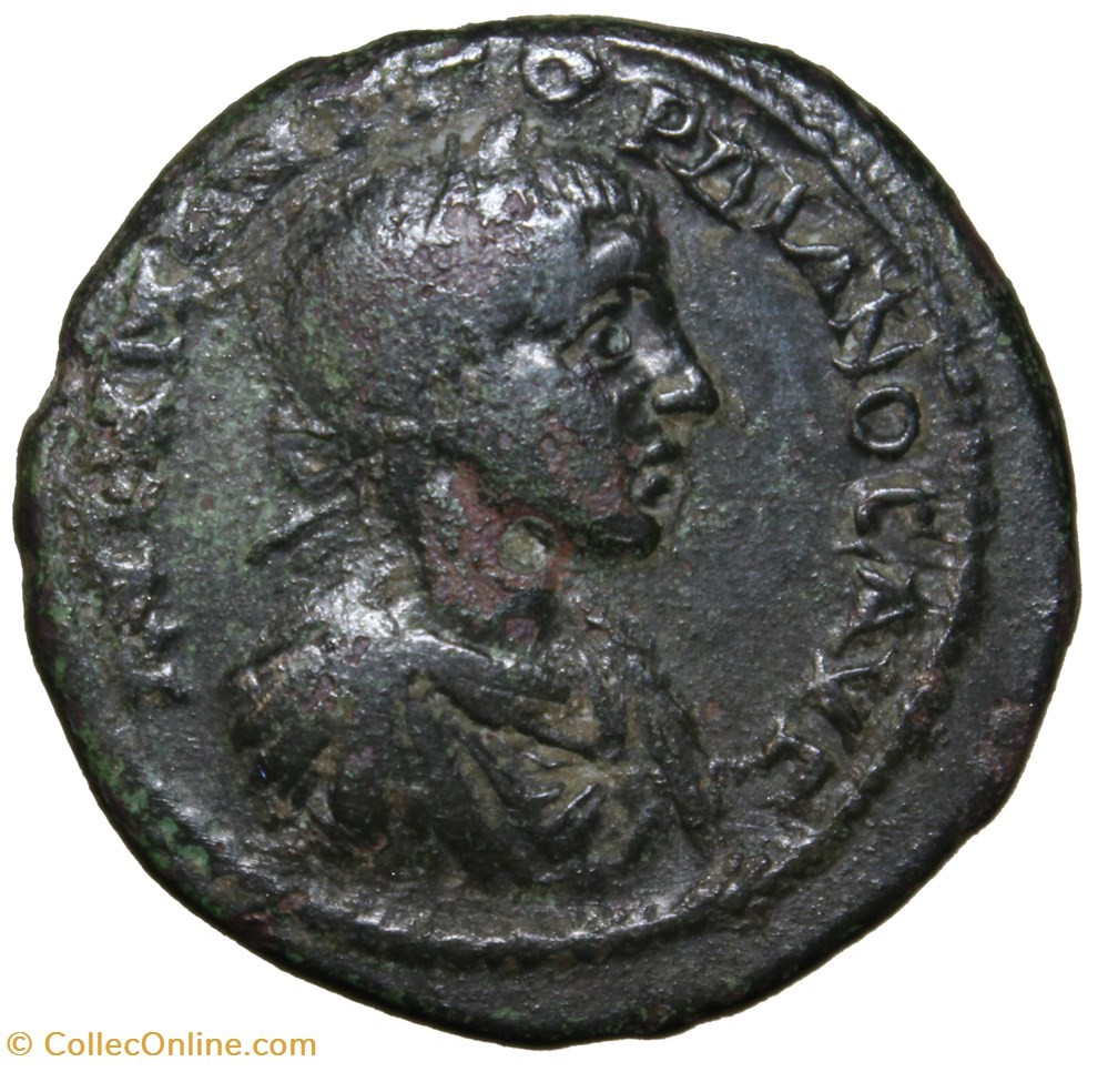 Tetrassaria Gordien Griffon ou sphynx monnaie antique av jc ap romaine provinciale tetrassaria gordien griffon ou sphynx