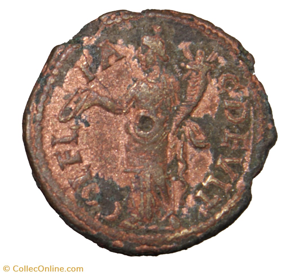 Diassaria Gordien lauré, concordia monnaies antiquite av jc ap romaines provinciales diassaria gordien laure concordia