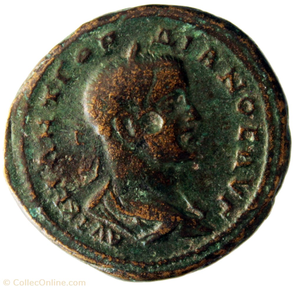 Tétrassaria Demeter monnaie antique av jc ap romaine provinciale tetrassaria demeter