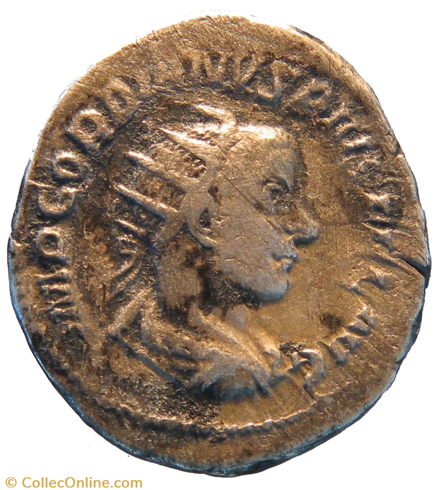 antoninien 5e émission Fortuna monnaie antique av jc ap romaine antoninien 5e emission fortuna
