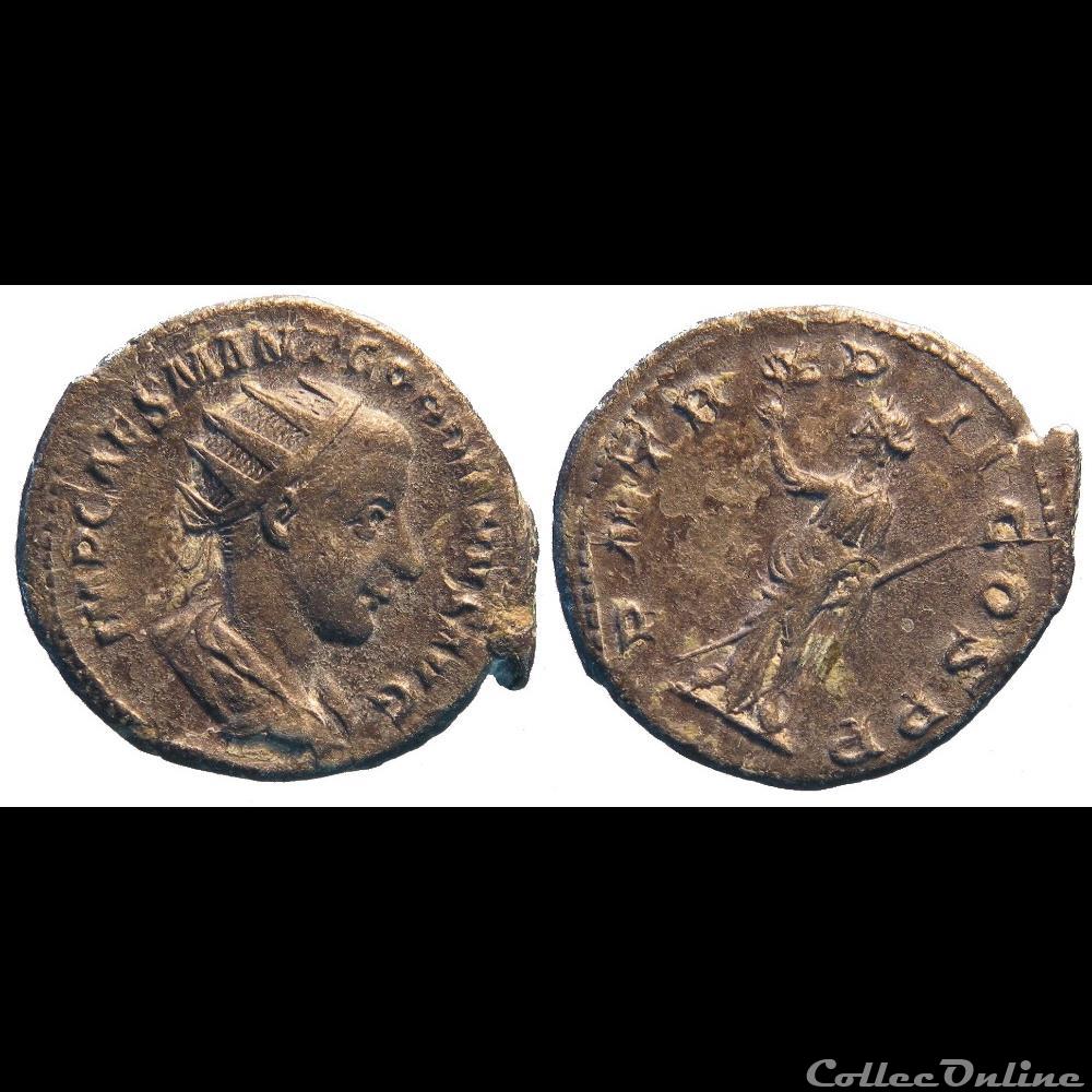 monnaie antique av jc ap romaine antoninien 2e emission pax