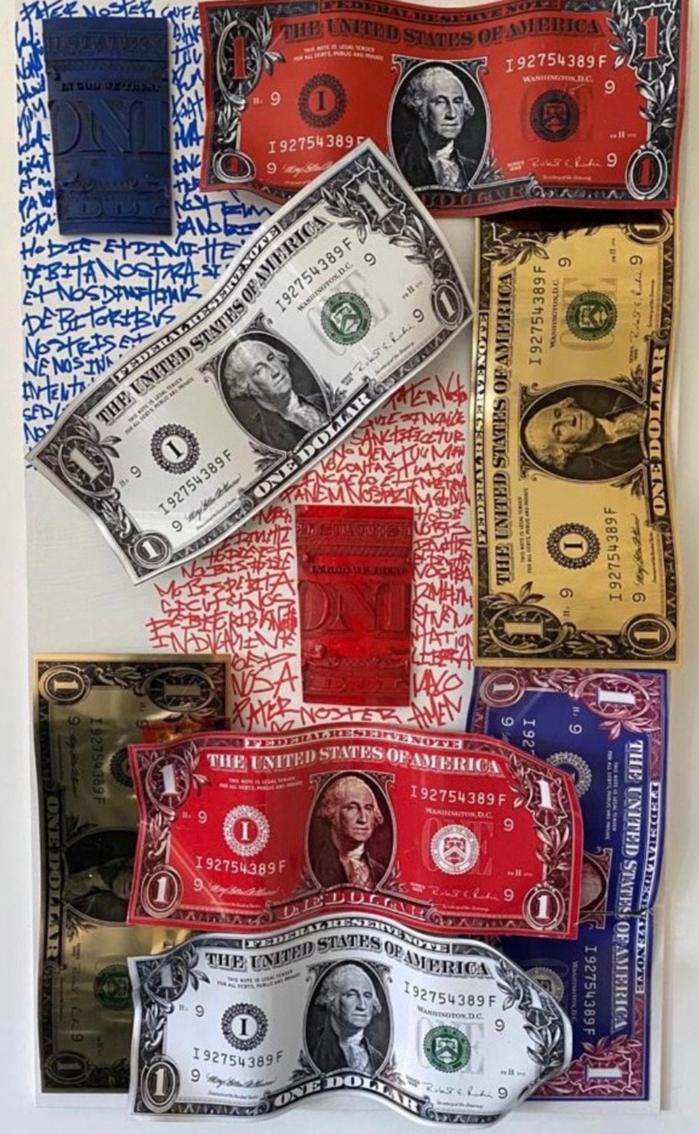 Thanks for One Dollar Pater Noster art antiquites peintures dessins techniques mixtes thanks for one dollar pater noster