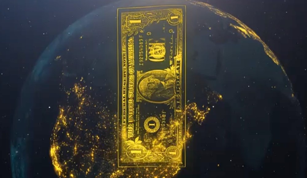 nft art a one dollar in the golden universe