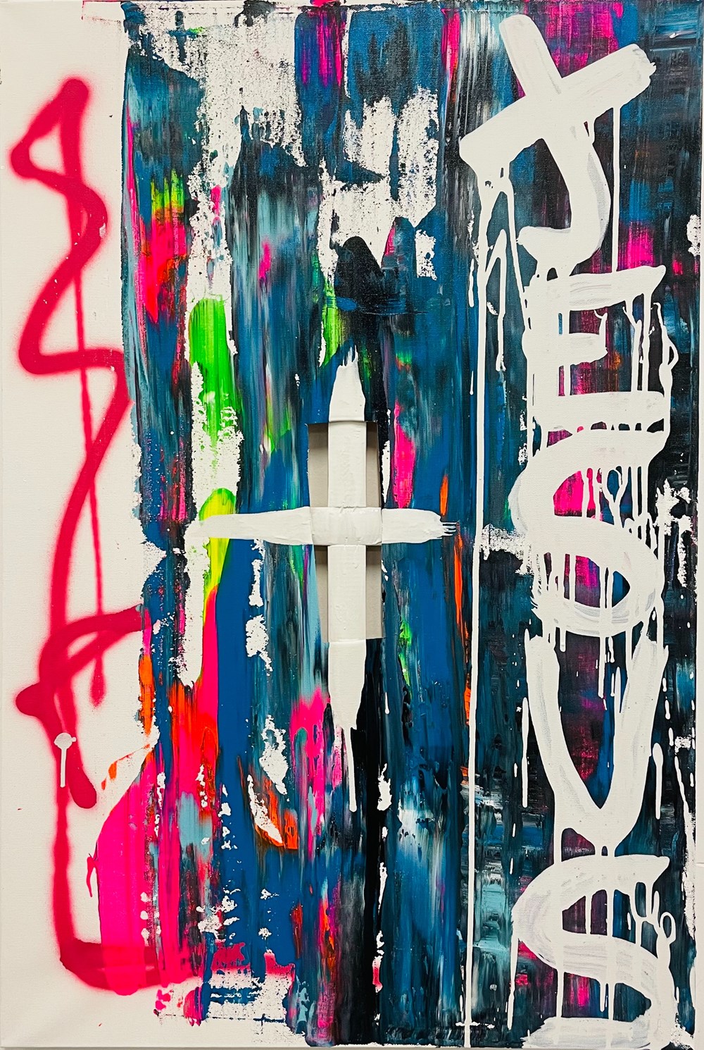 art antiquites peintures dessins techniques mixtes jesus 2021