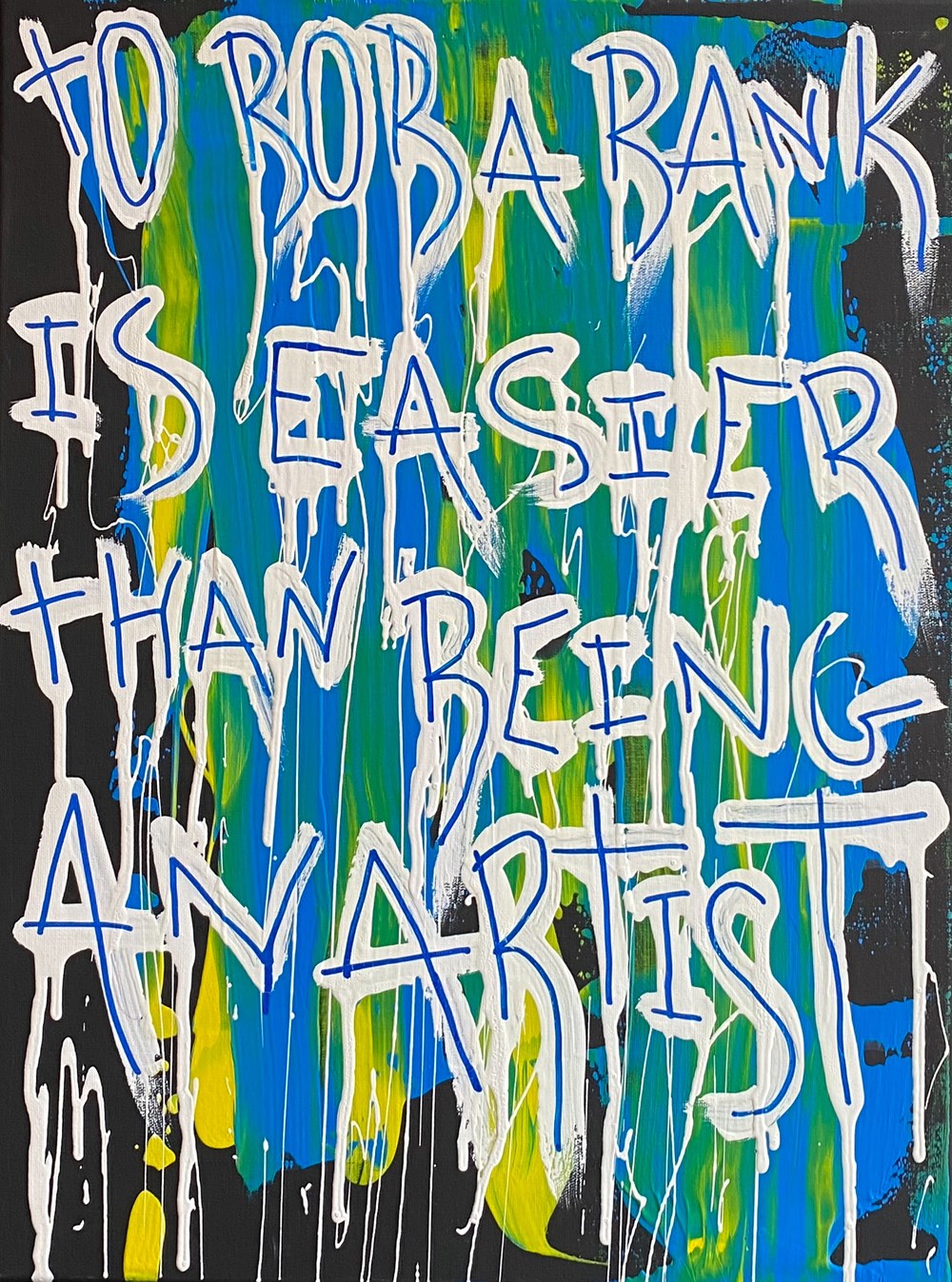 To Rob A Bank 2020 art antiquites peintures dessins techniques mixtes to rob a bank 2020
