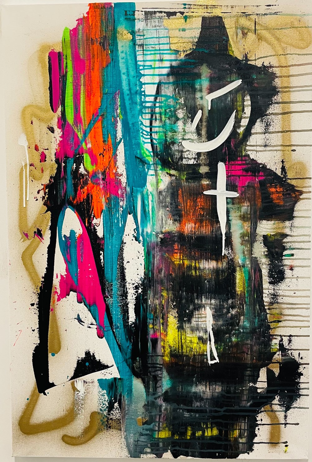 art antiquites peintures dessins techniques mixtes happy spirit 2021