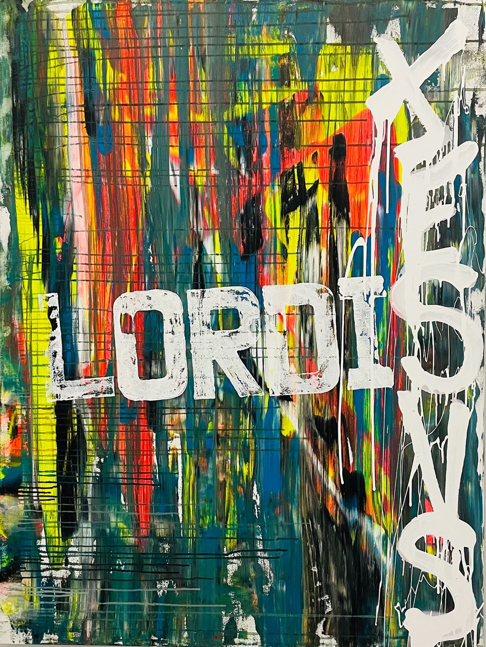 art antiquites peintures dessins techniques mixtes jesus is lord 2021