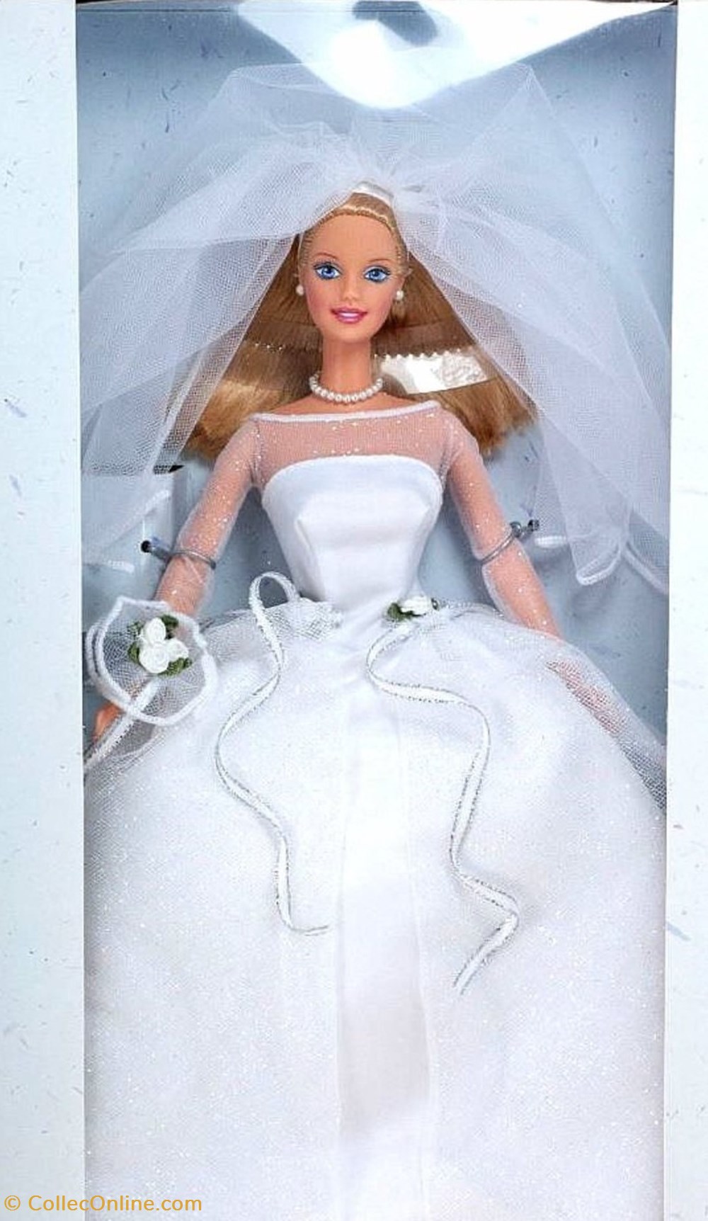 x1999 - BLUSHING BRIDE BARBIE DOLL - SKU 26074 jeux societe jouets poupees x1999 blushing bride barbie doll sku 26074