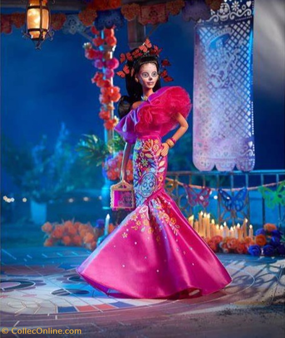 x2023 - 2023 BARBIE DIA DE MUERTOS DOLL - SKU HJX14 jeux societe jouets poupees x2023 2023 barbie dia de muertos doll sku hjx14