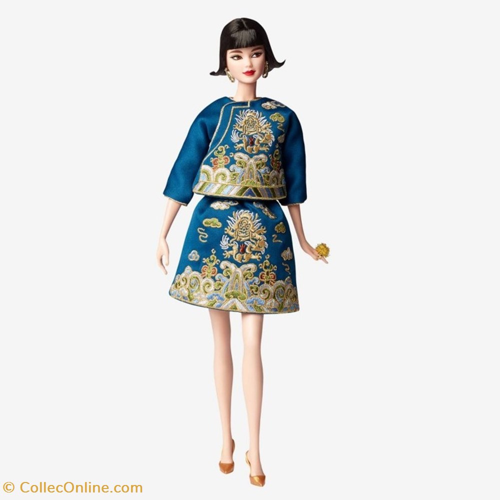 jeux societe jouets poupees x2023 2023 barbie lunar new year doll designed by guo pei sku hjx03