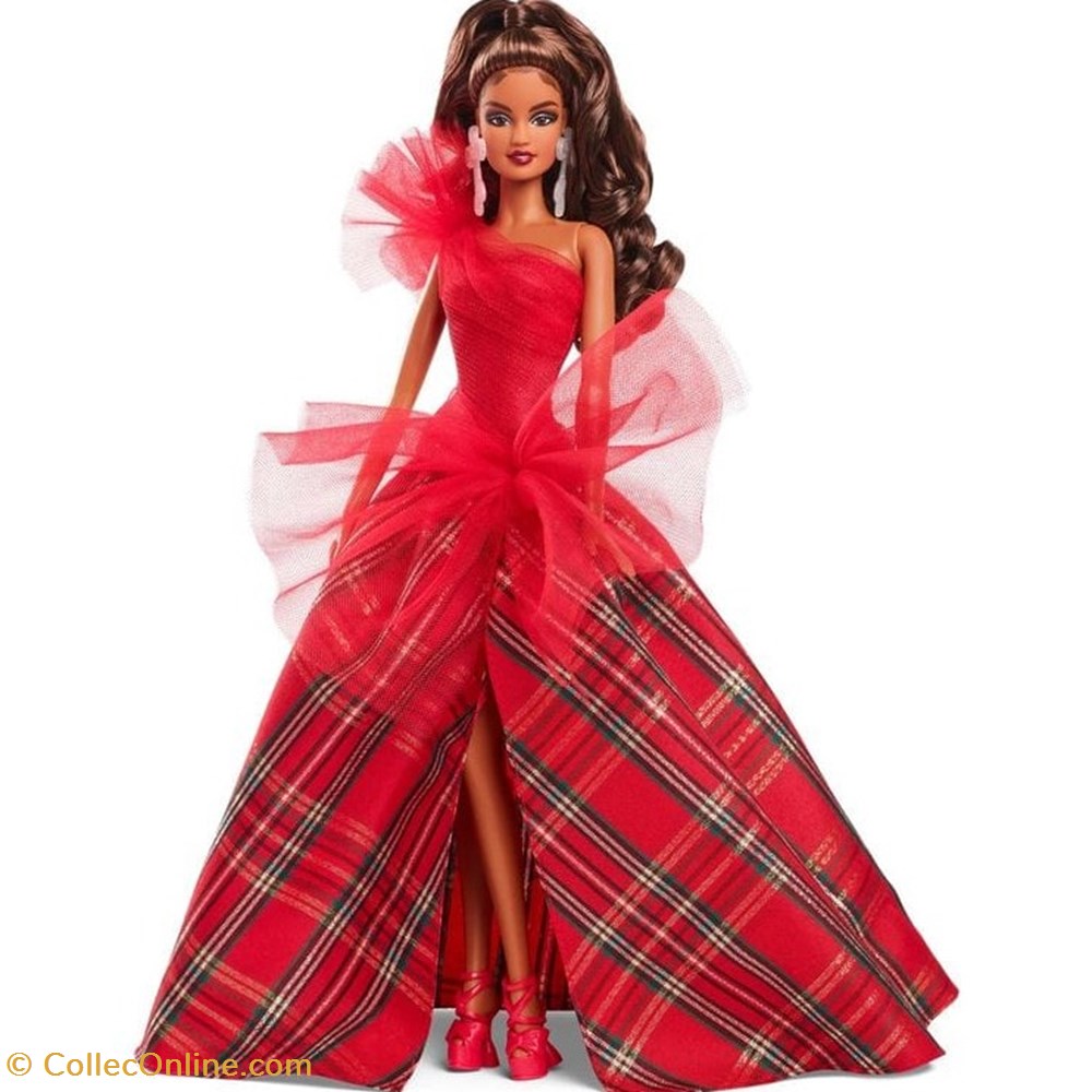 x2024 - 2024 HOLIDAY BARBIE DOLL - SKU HRM63 jeux de societe jouets poupees x2024 2024 holiday barbie doll sku hrm63