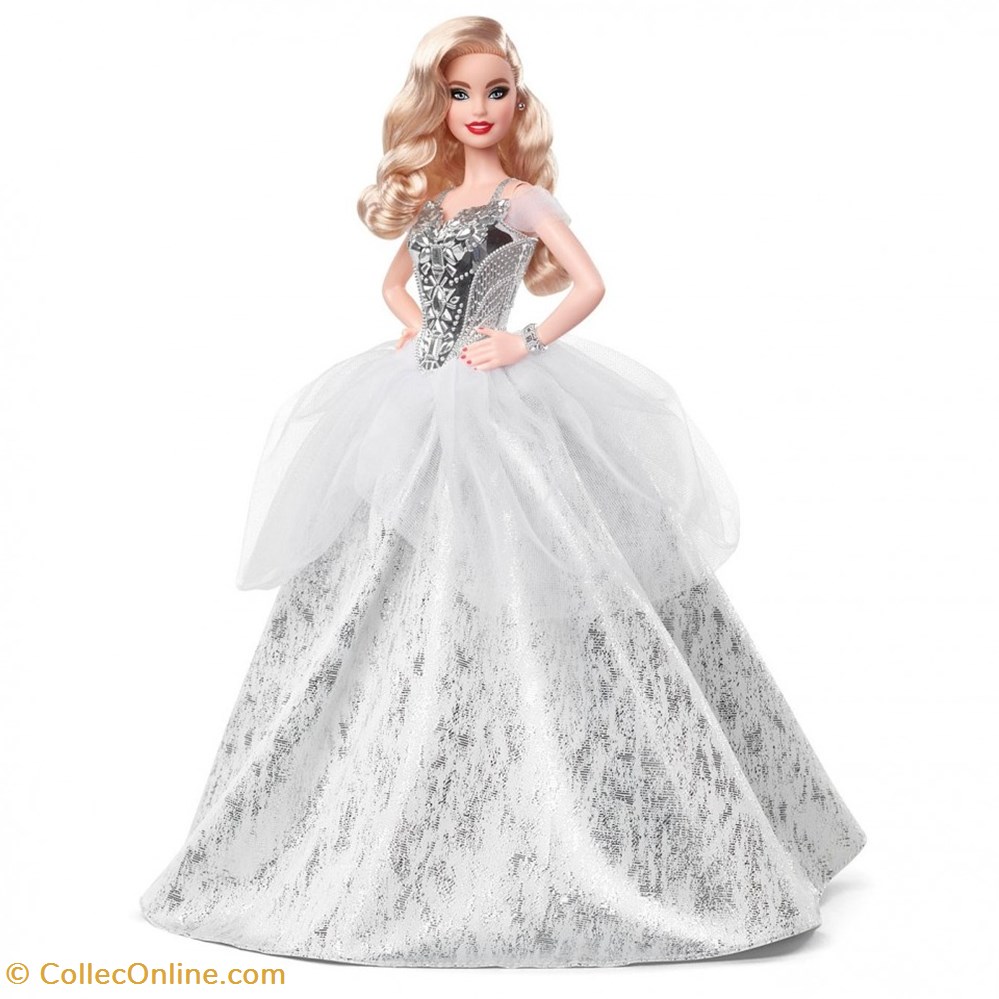 x2021 - 2021 HOLIDAY BARBIE DOLL - SKU GXL21 jeux de societe jouets poupees x2021 2021 holiday barbie doll sku gxl21