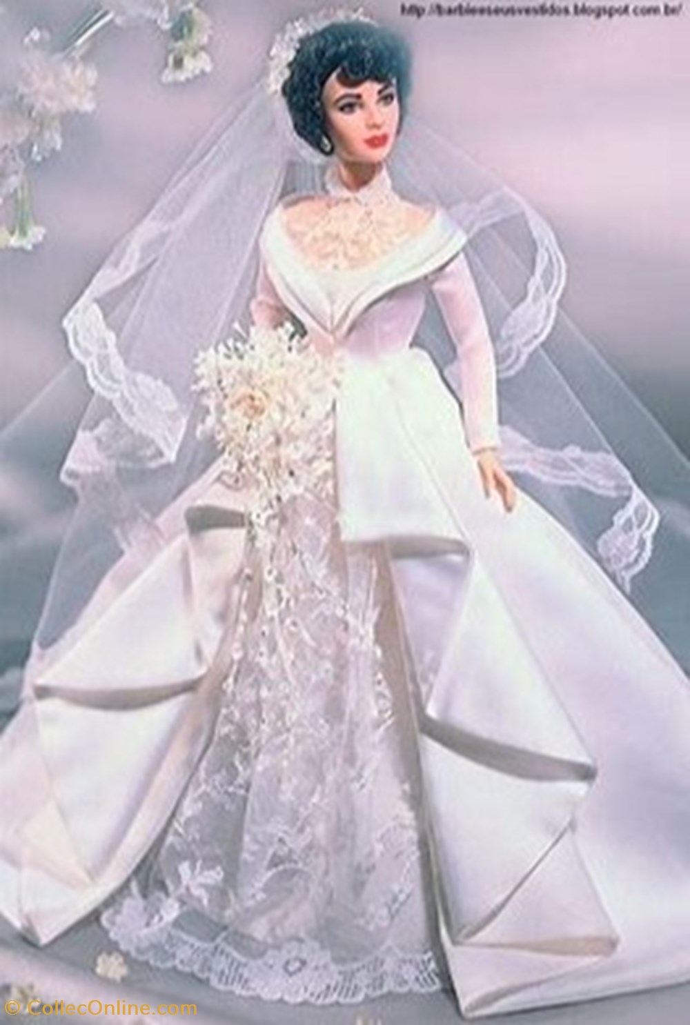 2000 - SKU # 26836 - ELIZABETH TAYLOR IN FATHER OF THE BRIDE DOLL jeux societe jouets poupees 2000 sku 26836 elizabeth taylor in father of the bride doll