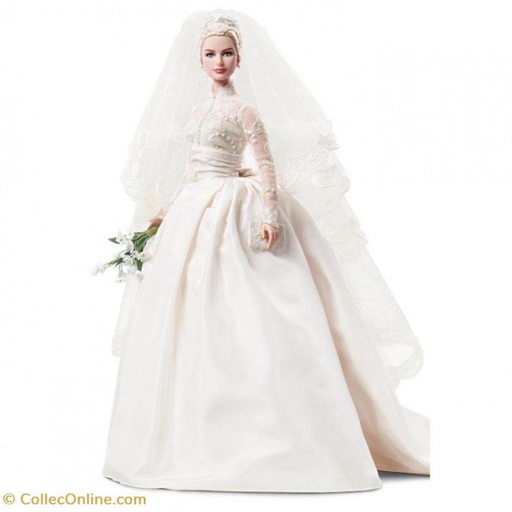 jeux societe jouets poupees 2011 sku t7942 grace kelly the bride barbie doll