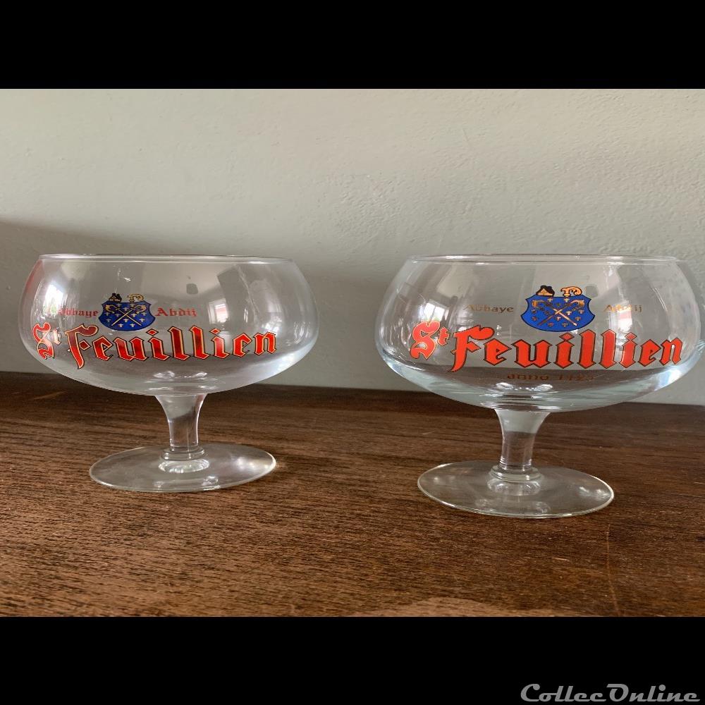 St feuillien bistrot alimentation verre biere st feuillien