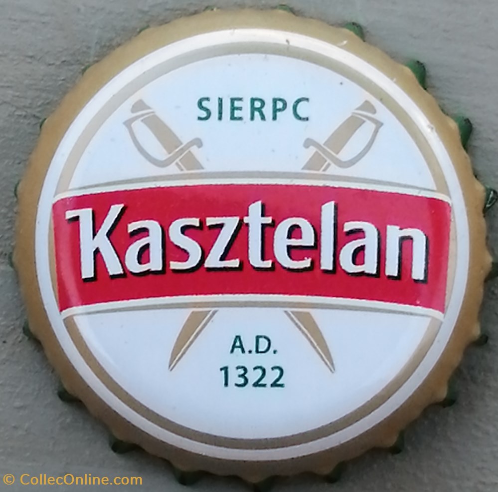 KASZTELAN capsules muselets biere pologne kasztelan