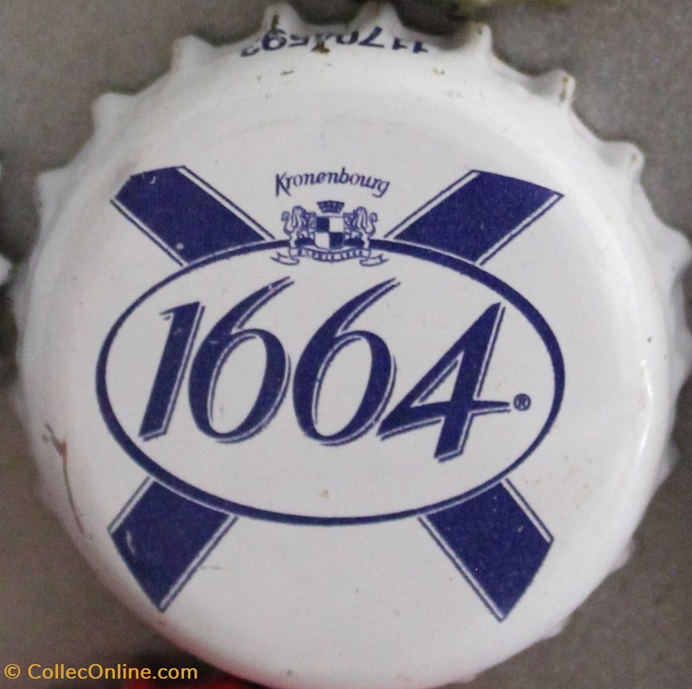 capsules muselets biere france 1664