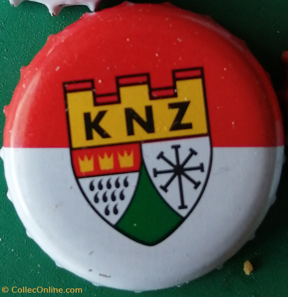 GILDEN KOLSCH rouge Blanche série karneval 2015 blazon KNZ Allemagne capsules muselets biere gilden kolsch rouge blanche serie karneval 2015 blazon knz allemagne