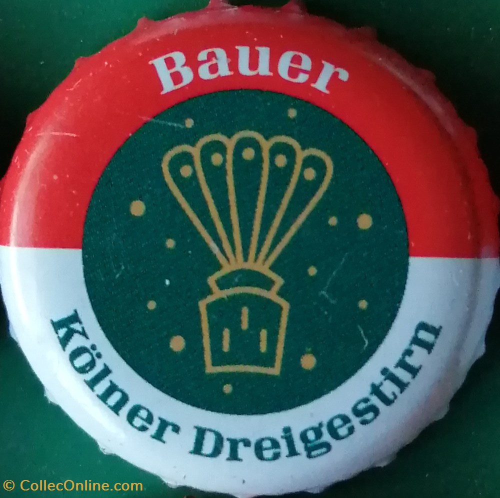 GILDEN KOLSCH rouge Blanche série karneval 2015 verte bauer Allemagne capsules muselets biere gilden kolsch rouge blanche serie karneval 2015 verte bauer allemagne