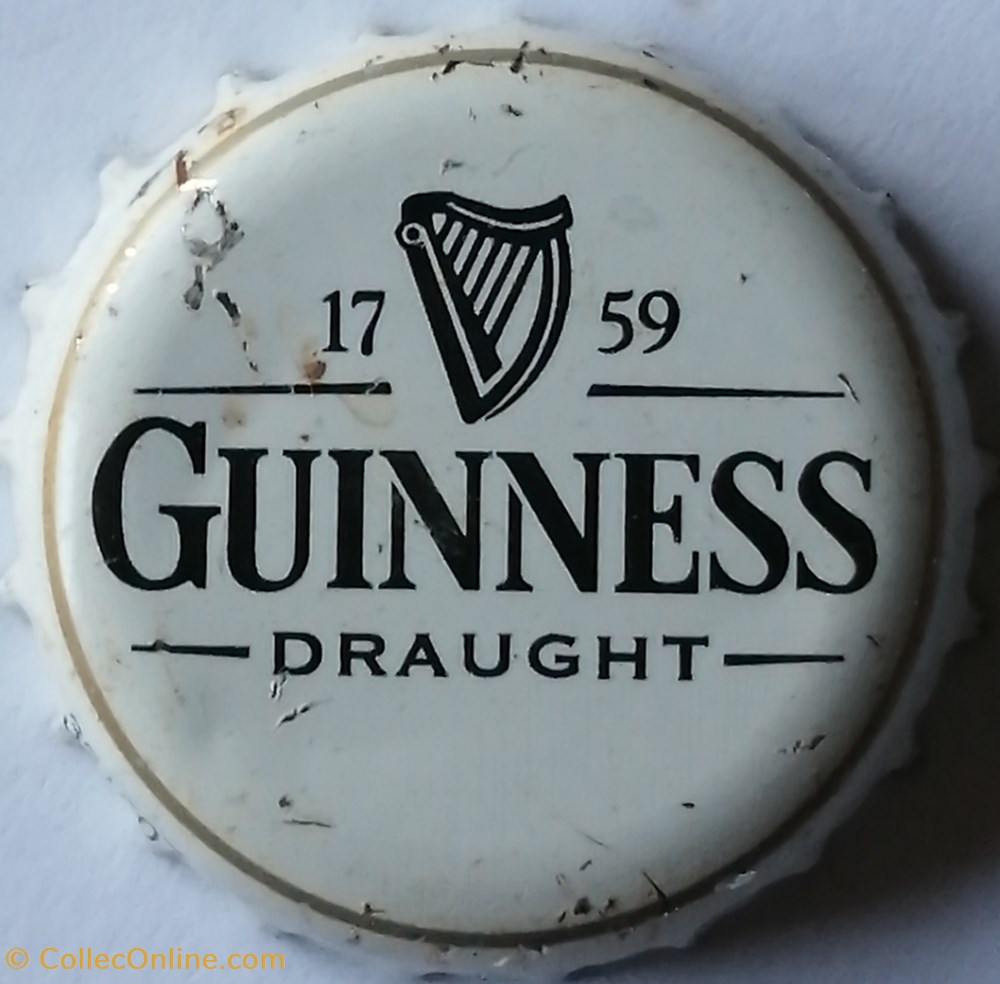 GUINNESS capsules muselets biere irlande guinness
