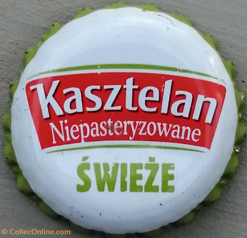 KASZTELAN capsules muselets biere pologne kasztelan