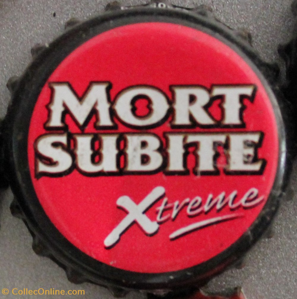 MORT SUBITE capsules muselets biere belgique mort subite