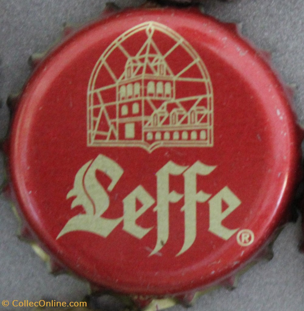 LEFFE capsules muselets biere belgique leffe