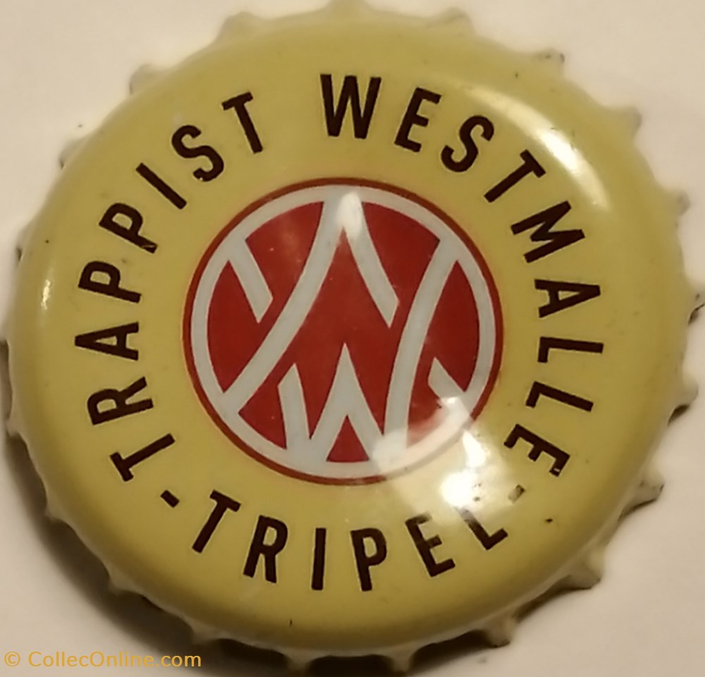 WESTMALLE TRIPEL capsules muselets biere belgique westmalle tripel
