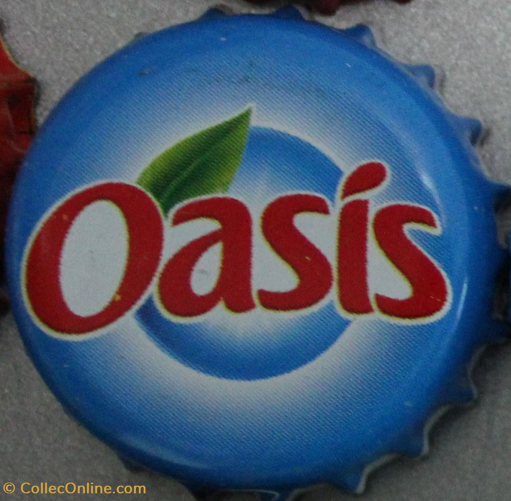 OASIS capsules muselets soda et autres boisson oasis