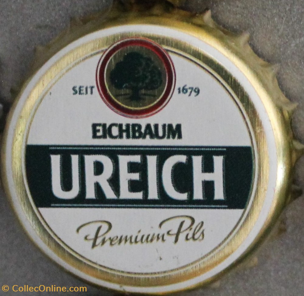 EICHBAUM UREICH capsules muselets biere allemagne eichbaum ureich