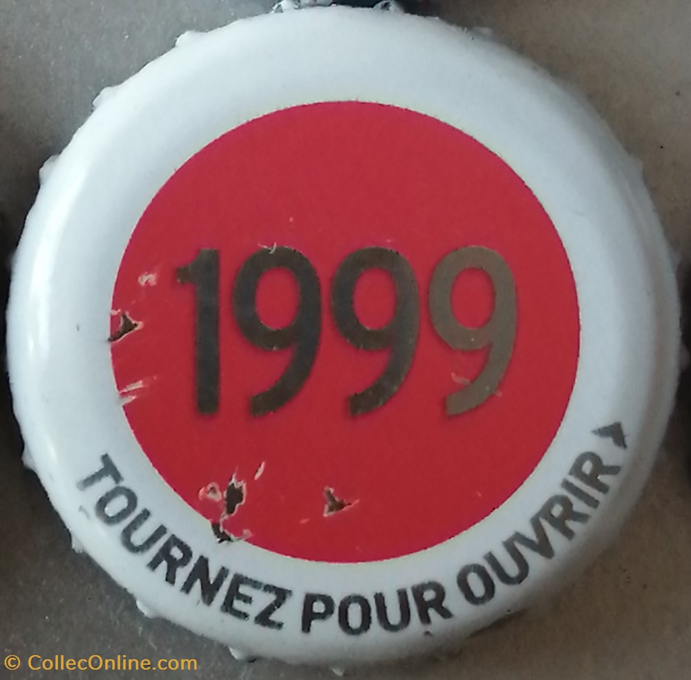 capsules muselets biere france serie grise 1999