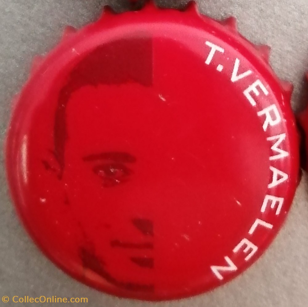 capsules muselets biere jupiler diables rouges t vermaelen belgique