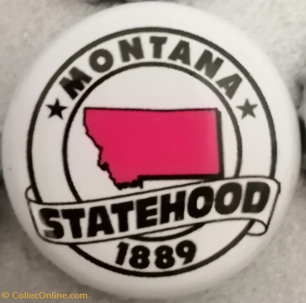 capsules muselets biere statehood blanche serie etats us montana usa