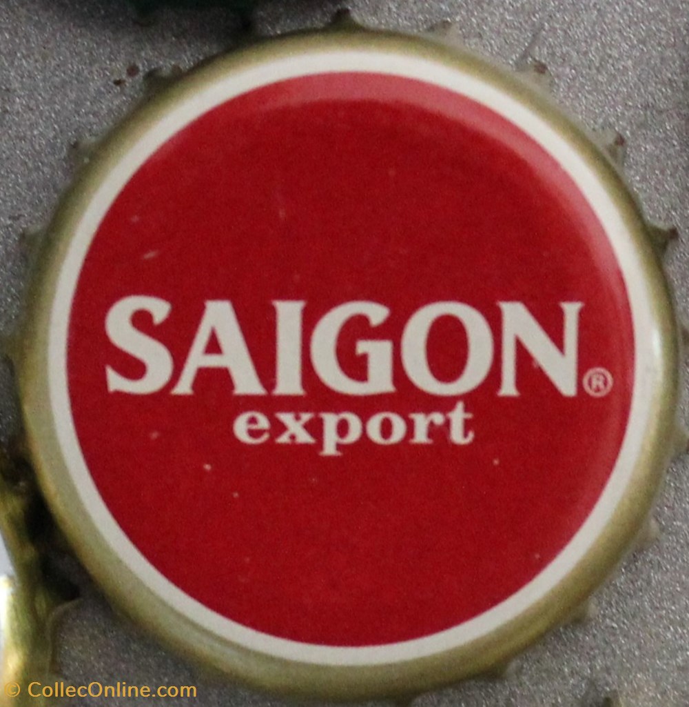 SAIGON capsules muselets biere viet nam saigon