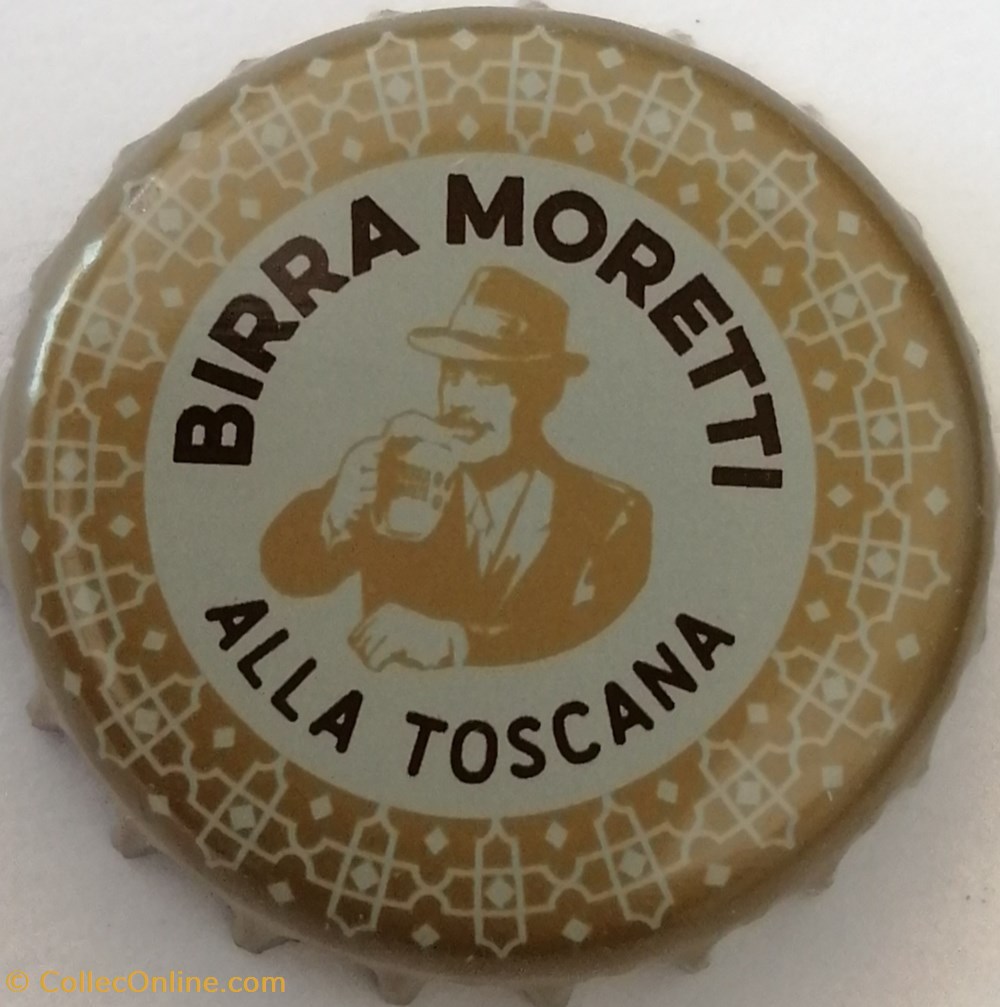 BIRRA MORETTI capsules muselets biere italie birra moretti